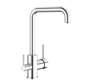 TAU Single lever 3-way sink mixer cold start